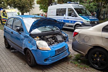 >Pijany kierowca szalał na Ogrodowej