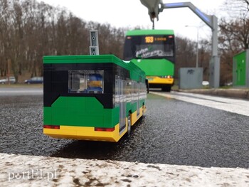 >Elbląski tramwaj jako zestaw LEGO. To możliwe!