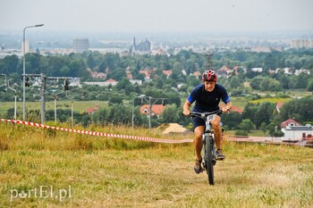 >Rowerami na szczyt w Elblągu