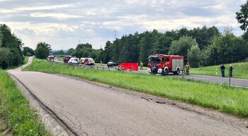 >Motocyklista zginął na Berlince