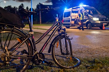>Potrącenie rowerzystki na Marymonckiej