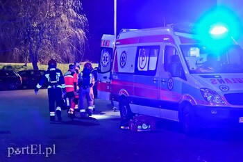 >Pożar w bloku przy ul. Fromborskiej, dwie osoby w szpitalu