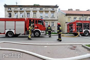 >Pożar na Żeromskiego