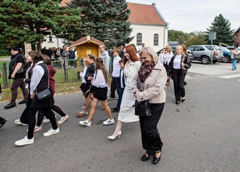 >80-lecie szkoły w Łęczu