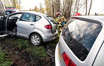 >Wypadek w Karczowiskach. Droga nr 22 zablokowana
