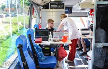 >W autobusie polała się krew