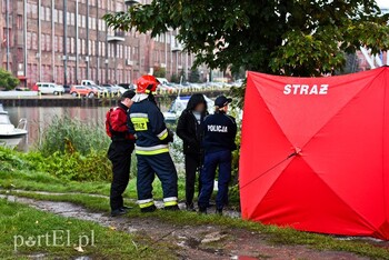 >Bezdomny mężczyzna utonął przy ul. Stawidłowej