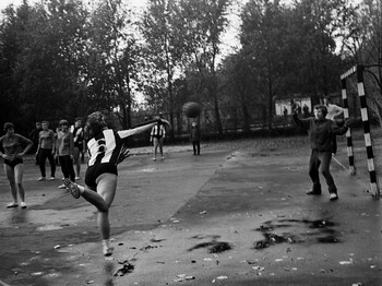 >Elbląski sport z lat 70. na zdjęciach Czesława Misiuka: Piłka ręczna