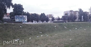 >Czytelniczka: Tak wygląda park po zabawie młodzieży