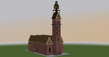 >Zobacz elbląską katedrę... w Minecrafcie. Wkrótce finał Minecraft Hackathon 2022!