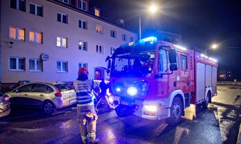 >Śmiertelny pożar na ul. Słonecznej