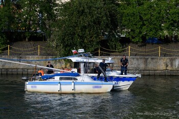 >Akcja ratunkowa na Zalewie Wiślanym